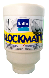 Eco Club - Blockmatic 5kg Block Silnie skoncentrowany środek do maszynowego mycia naczyń w postaci bloku