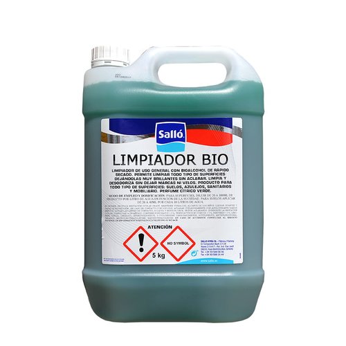 Eco Club - Limpiador Bio 5L profesjonalny środek do czyszczenia wszystkich rodzajów powierzchni na bazie bioalkoholu