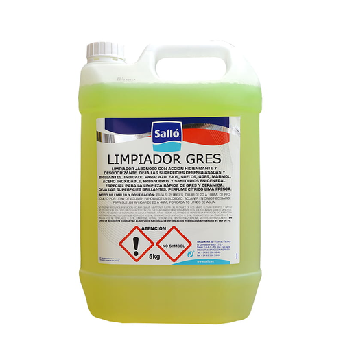 Eco Club - Limpiador Gres  5L środek do czyszczenia powierzchni pionowych i posadzek na bazie bioalkoholu
